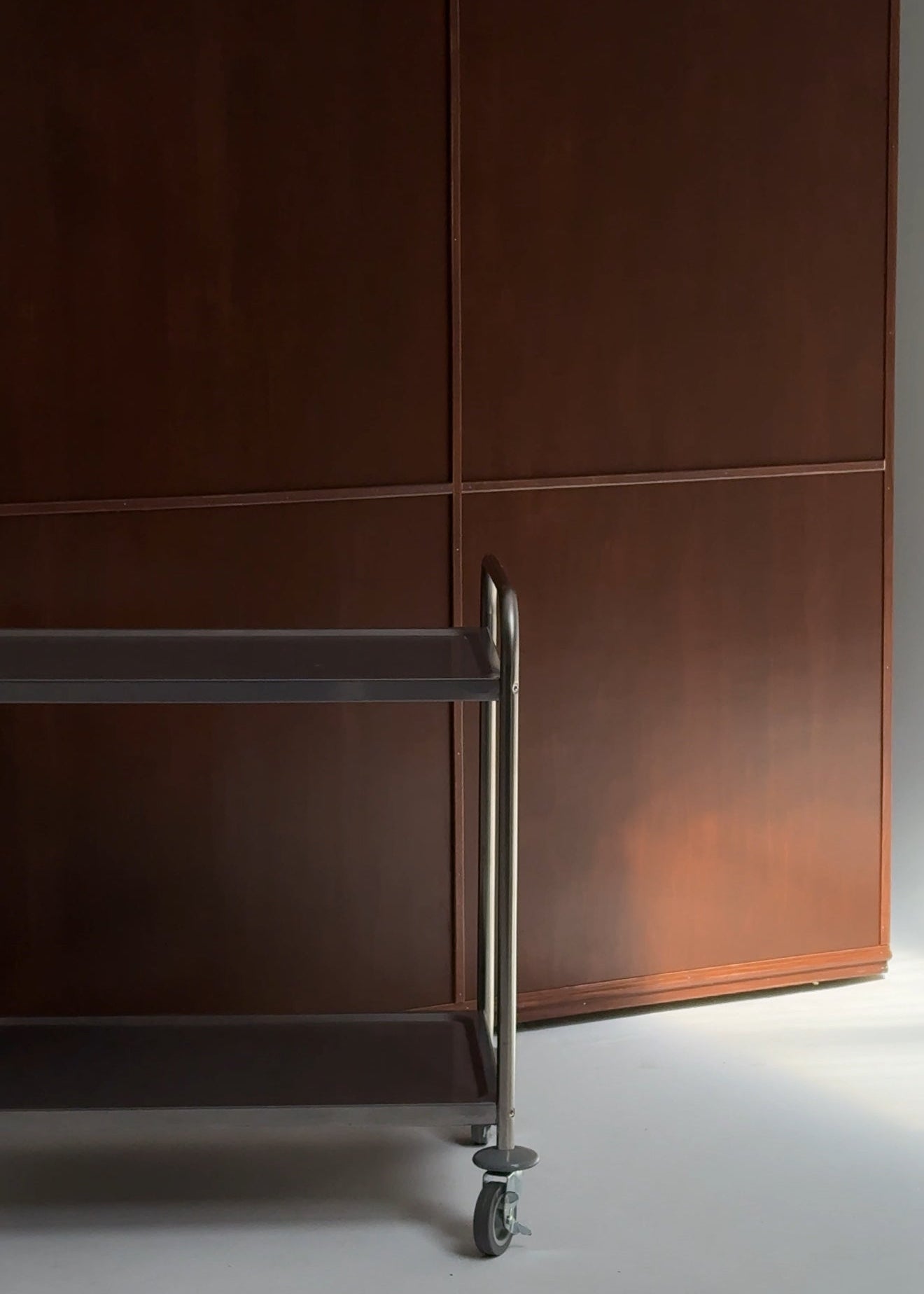 Dark Stained Oak Wall