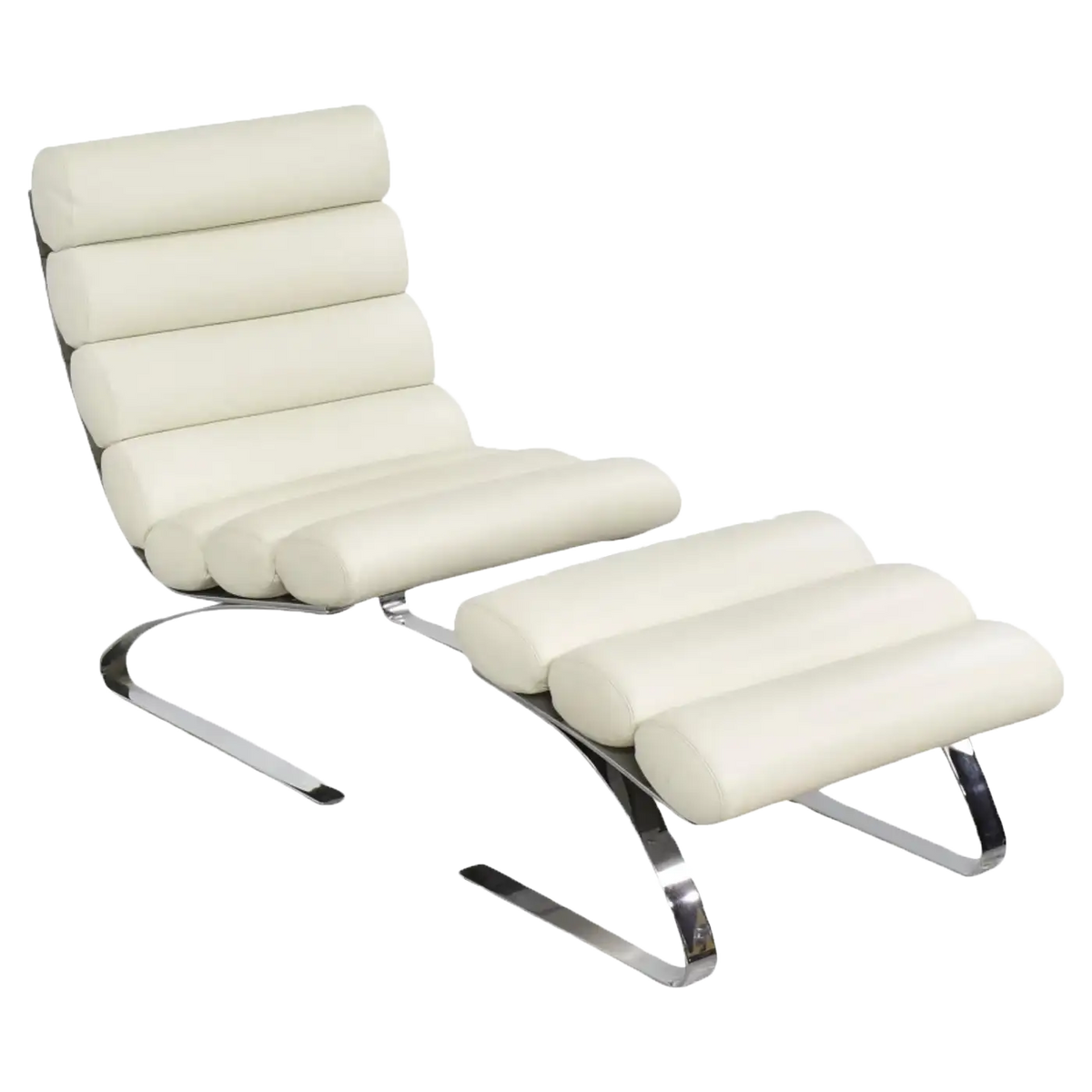 COR Sinus Leather Lounge Chair with Ottoman – ANNOTATE LAB