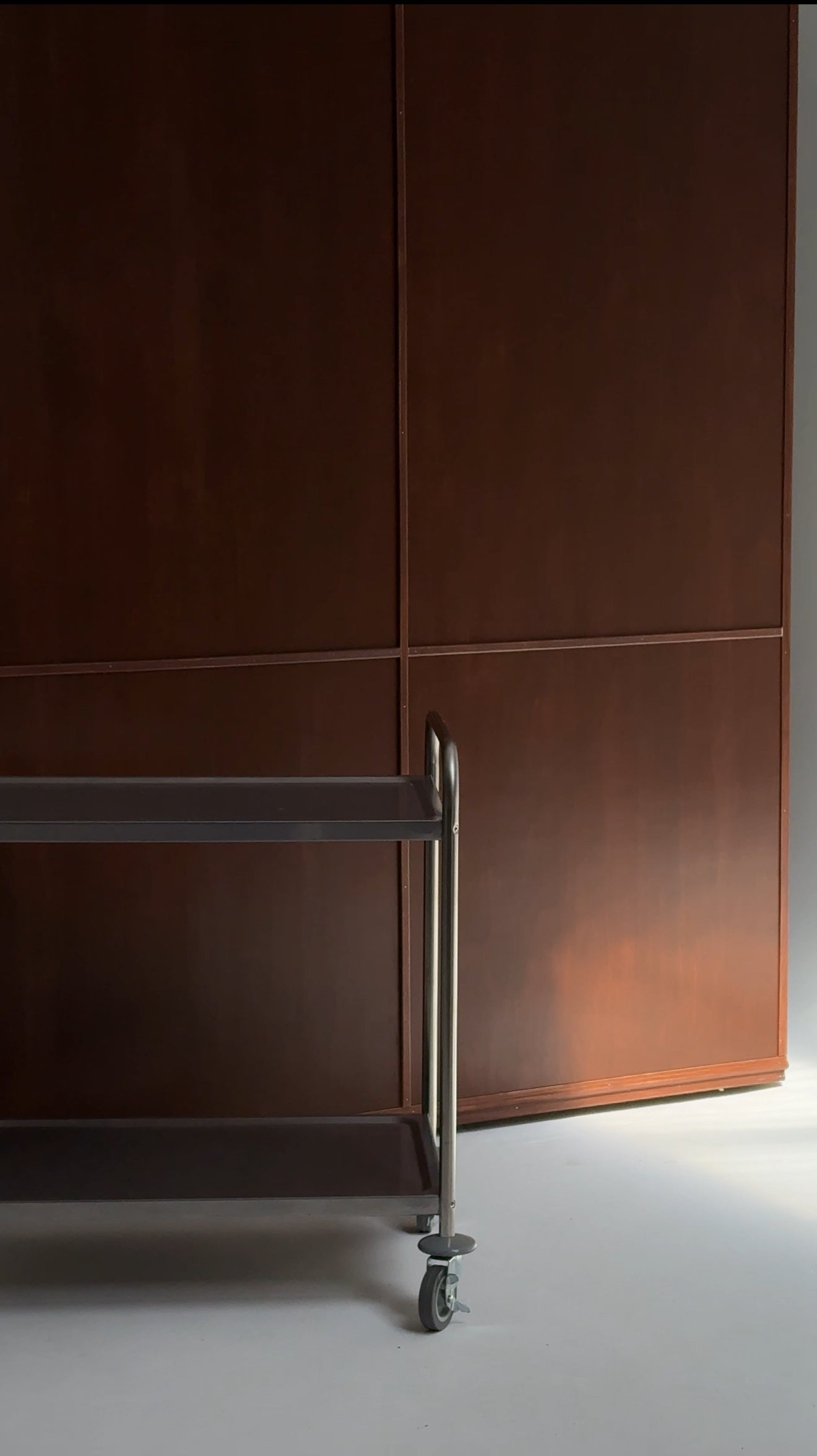 Dark Stained Oak Wall