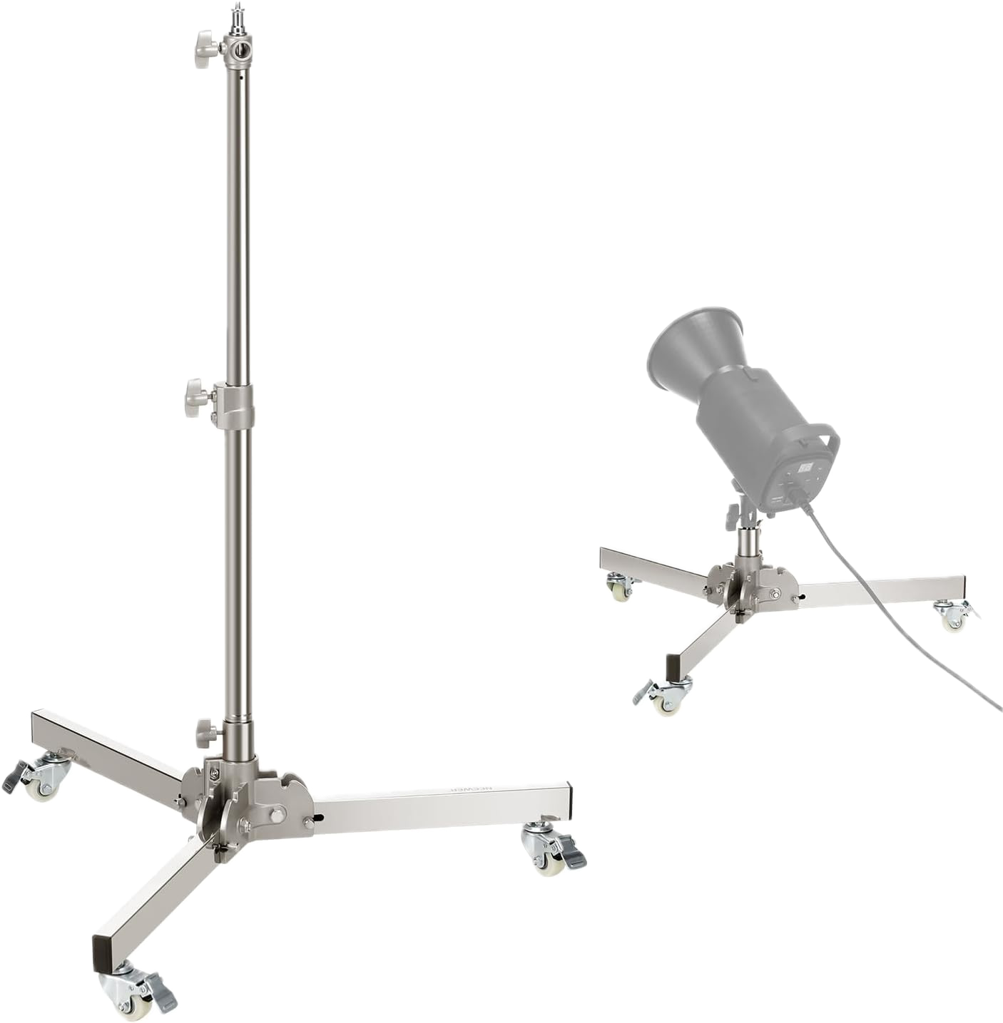 Small Mobile Light Stand