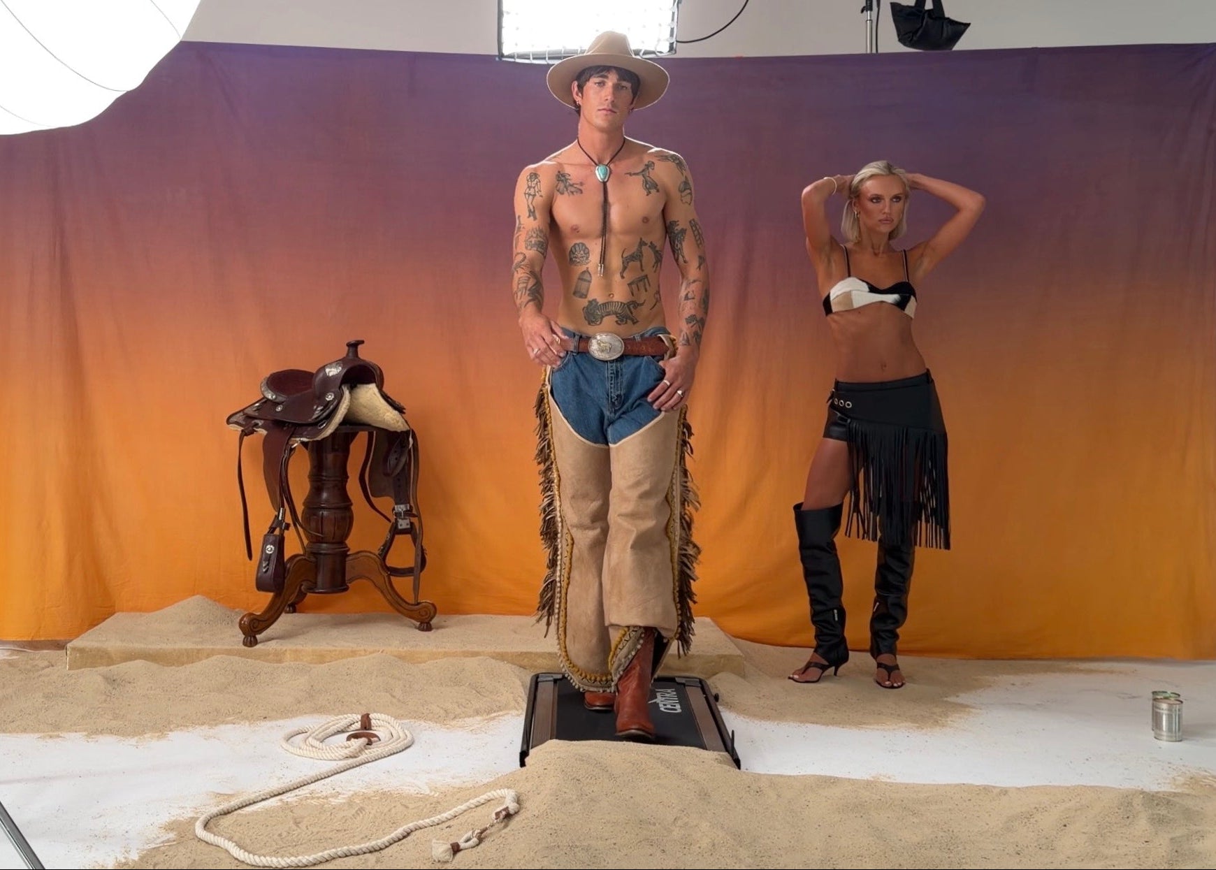 Sunrise Fabric Backdrop