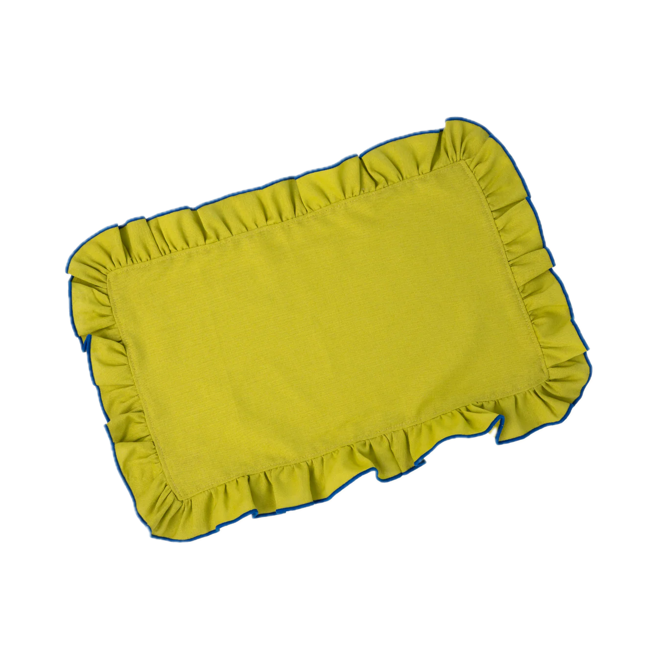 Ruffled Placemat Lime